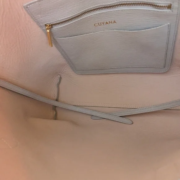 Cuyana Cream Tote Bag
